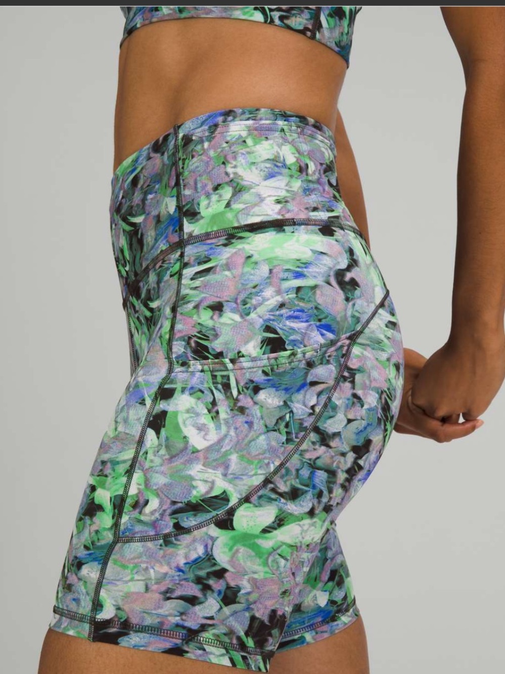 Lululemon fast and free Rapid Flourish short